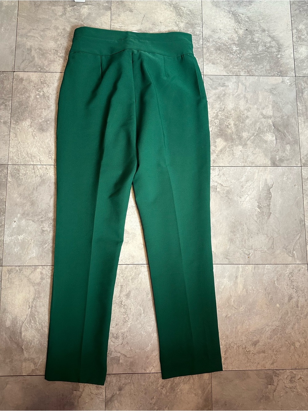 Michele Emerald Green Tailored Trousers - Picture 2 of 10